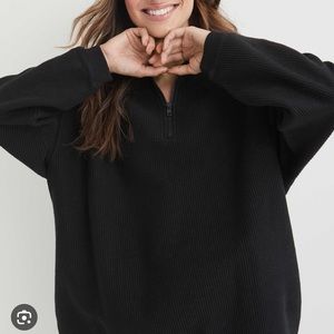 Aerie xl quarter zip sweatshirt